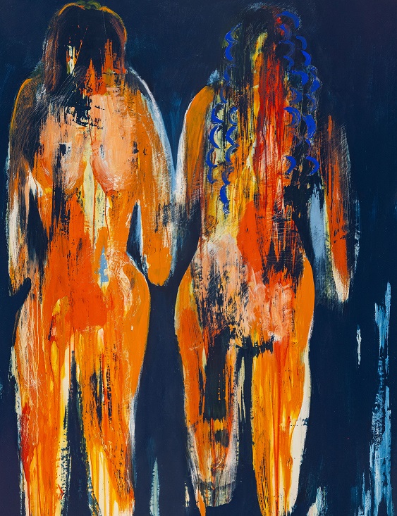 2026, acrylique sur toile, 180 × 140 cm