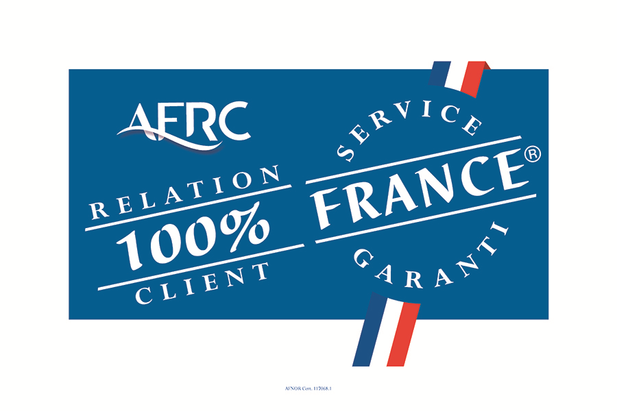 Logo AFRC Relation Client 100% France