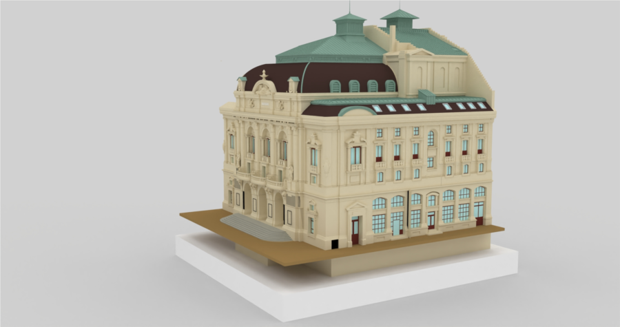 Maquette des Célestins